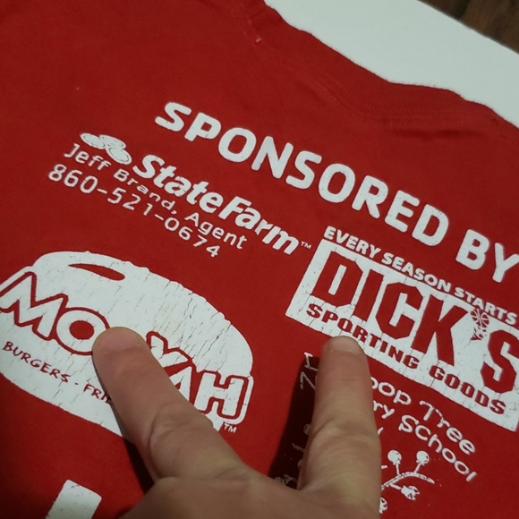 YMCA West Hartford CT Basketball Tee-Size 2/4 - Picture 7 of 8